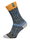 HomeOfSocks Wollsocke Skandinavisch Sweden navyblau/orange - 1 Paar