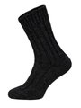 HomeOfSocks Wollsocken Alpaka Natur schwarz - 2 Paar