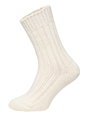 HomeOfSocks Wollsocken Alpaka Natur cremeweiss/grau- 2 Paar