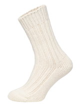 HomeOfSocks Wollsocken Alpaka Natur cremeweiss/grau- 2 Paar