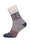 HomeOfSocks Wollsocke Hygge (45% Wolle) blau/bunt - 1 Paar