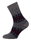 HomeOfSocks Wollsocken Hygge Bunt Jacquard dunkelgrau/rot - 1 Paar