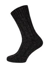 HomeOfSocks Wollsocken 100% Natur Warm anthrazitgrau - 1 Set mit 2 Paar