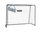 Hudora Fussballtor Solid 25 (stabil, langlebig) schwarz - 213x152x76cm