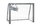Hudora Fussballtor Expert 120 (stabil, langlebig, wetterbeständig) weiss - 120x80x60cm