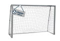 Hudora Fussballtor Expert 240 (stabil, langlebig, wetterbeständig) weiss - 240x160x85cm