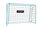 Hudora Fussballtor Start 180 (robust, langlebig) cyanblau - 180x120x60cm