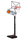 Hudora Basketballständer RoCo 260 (höhenverstellbar/fester Stand/Sicher/langlebig) - 165cm-260cm