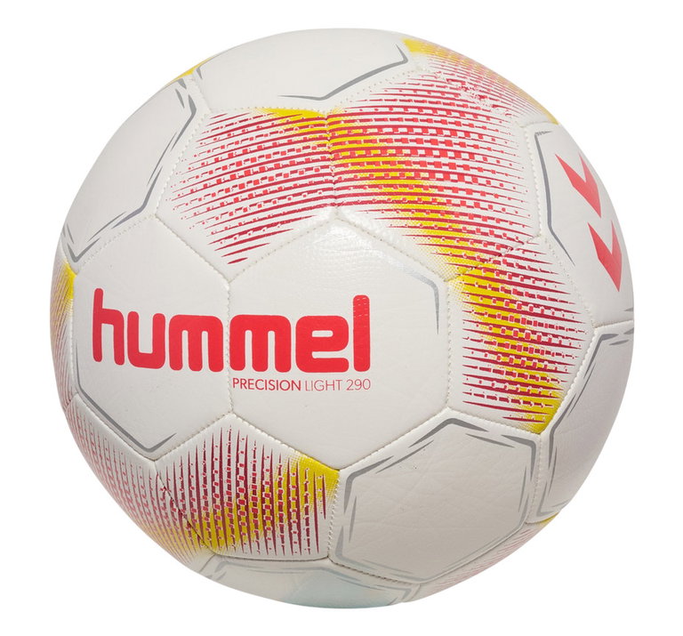 hummel Fussball hmlPRECISION Light 290 (Große 3) weiss/rot/gelb - 1 Ball