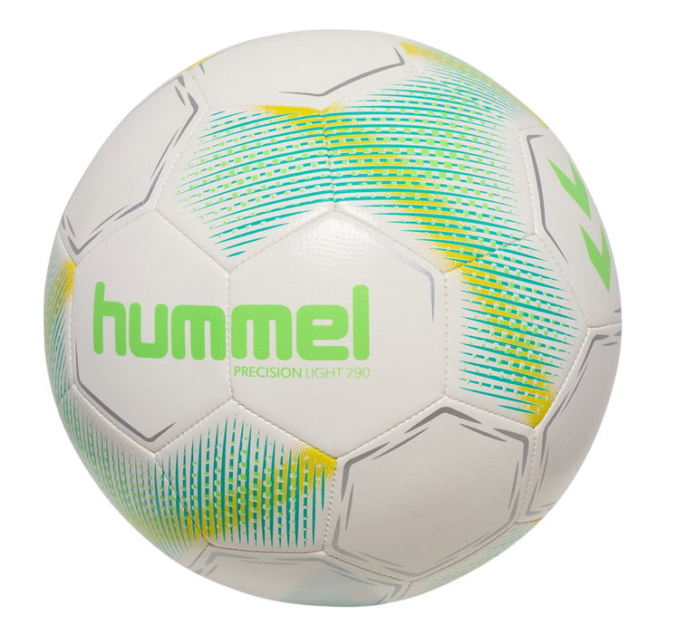 hummel Fussball hmlPRECISION Light 290 (Große 4) weiss/grün/gelb - 1 Ball