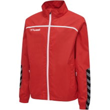 hummel Sport-Trainingsjacke hmlAUTHENTIC Training Jacket (wetterbeständige, Reißverschlusstaschen) rot Kinder