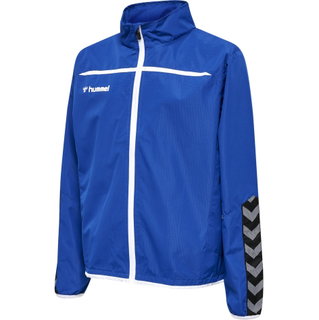 hummel Sport-Trainingsjacke hmlAUTHENTIC Training Jacket (wetterbeständige, Reißverschlusstaschen) dunkelblau Kinder