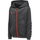 hummel Sport-Kapuzenjacke hmlAUTHENTIC Poly Zip Hoodie (gestrickter Polyester) asphaltgrau Kinder