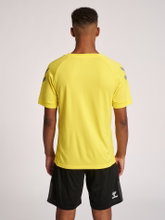 hummel Sport T-shirt hmlLEAD Poly Jersey (Mesh material) Short sleeve yellow Men
