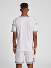 hummel Sport T-shirt hmlLEAD Poly Jersey (Mesh Material) Short Sleeve white Men