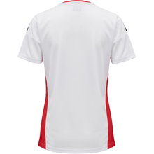hummel Sport-Shirt hmlAUTHENTIC Poly Jersey (leichter Jerseystoff) Kurzarm weiss/rot Damen