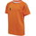 hummel Sport-Tshirt hmlLEAD Poly Jersey (Mesh-Material) Kurzarm orange Kinder