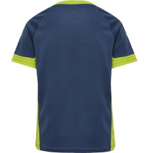 hummel Sport T-shirt hmlLEAD Poly Jersey (Mesh material) Short sleeve denim blue Children
