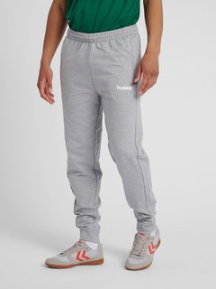hummel Spodnie dresowe hmlGO Cotton Pant (Bawełna) długie szare męskie