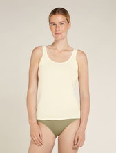 Icebreaker Unterwäsche Tank Top Siren - Merinowolle - undyed weiss Damen