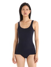 Icebreaker Unterwäsche Tank Top Siren - Merinowolle - navyblau Damen