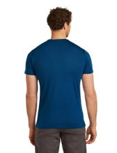 Icebreaker Funktions-Tshirt Sphere III SS - Merinowolle, Cool-Lite - feuchtigkeitsregulierend - navyblau Herren
