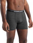 Icebreaker Boxershort Anatomica (Merino Wool) Underwear Gritstone Heather Grey Men