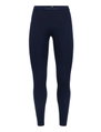 Icebreaker Unterwäsche Leggings 200 Oasis - Merinowolle, enganliegend - lang dunkelblau Damen