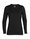 Icebreaker Unterwäsche Thermo-Langarmshirt 260 Tech Crewe - Merinowolle, enganliegend - schwarz Damen