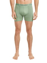 Icebreaker Boxershort Anatomica (Merinowolle) Unterwäsche sea grün Herren
