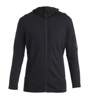 Icebreaker Hooded Jacket Merino 260 Quantum IV Zip-Hoodie (100% Merino Wool) black men