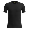 Icebreaker Unterwäsche Tshirt Anatomica SS Crewe (Merinowolle) schwarz Herren