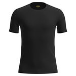 Icebreaker Unterwäsche Tshirt Anatomica SS Crewe (Merinowolle) schwarz Herren