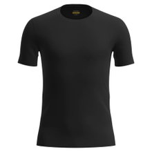 Icebreaker Underwear T-shirt Anatomica SS Crewe (Merino wool) black men's