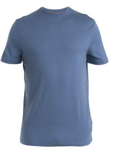 Icebreaker Koszulka turystyczna/rekreacyjna Merino 150 Tech Lite III (100% wełna merino) niebieska męska