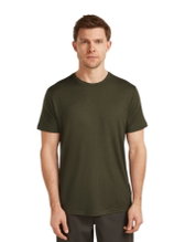 Icebreaker Wander-/Freizeit Tshirt Merino 150 Tech Lite III (100% Merinowolle) loden dunkelgrün Herren