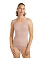 Icebreaker Unterwäsche Tank Top Siren - Merinowolle - rosa Damen