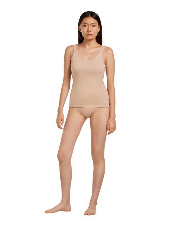 Icebreaker Unterwäsche Tank Top Siren - Merinowolle - beige Damen