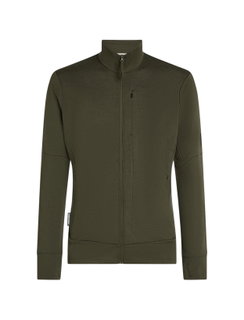 Icebreaker Wander-/Freizeitjacke Merino 260 Quantum IV Zip (Merino wool) loden green men's
