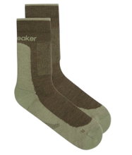 Icebreaker Wandersocke Crew Hike+ Medium (Merino wool, durable, lightweight) loden green - 1 pair
