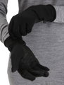 Icebreaker Winterhandschuhe Merino Quantum - touchscreenfreundlich - schwarz