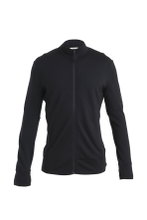 Icebreaker Wander-/Freizeitjacke Merino 260 Quantum IV Zip (Merinowolle) schwarz Herren