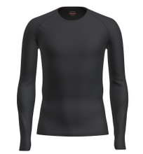 Icebreaker Unterwäsche Langarmshirt 260 Zoneknit Seamless Crewe (Wollmischung, enganliegend) schwarz Herren