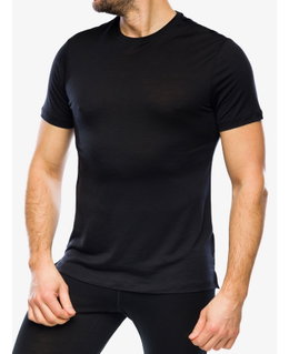 Icebreaker Functional T-shirt Sphere III SS 2024 - Merino Wool, Cool-Lite - moisture-regulating - black Men