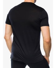 Icebreaker Funktions-Tshirt Sphere III SS 2024 - Merinowolle, Cool-Lite - feuchtigkeitsregulierend - schwarz Herren