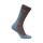 Skarpety trekkingowe Icebreaker Wandersocke Crew Hike+ Medium (wełna merino, wytrzymałe, lekkie) burgundowo-niebieskie męskie