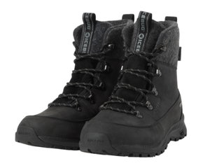 Icebug zimowe buty Adak ReWool NT (izolacja Primaloft®-Bio, wodoodporne, szerokie) 2025 czarne/szare męskie
