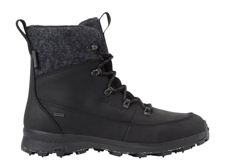 Icebug Adak ReWool BUGrip Winter Boots (Primaloft® Bio Insulation, waterproof, with spikes) black men's