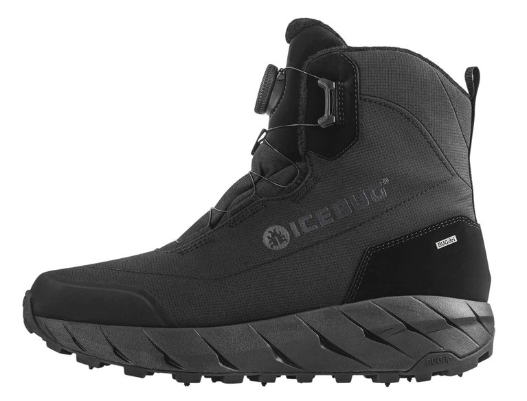 Icebug Winterstiefel Alne BUGrip (BOA-Schnürsystem, wasserdicht, mit Spikes) schwarz Herren