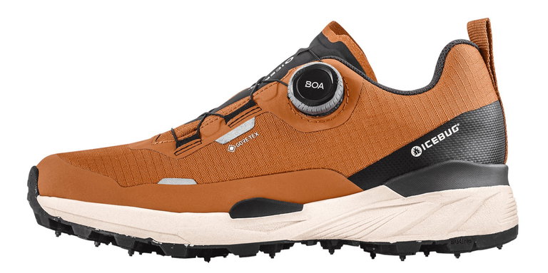 Icebug Wanderschuhe Rover 2 BUGrip GTX (wasserdicht, BOA®-Fit-System, mit Spikes) 2025 orange Herren